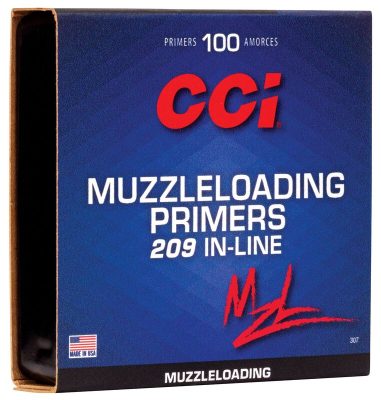 209 Muzzleloader Primers In-Line CCI Ammunition 2000Cts