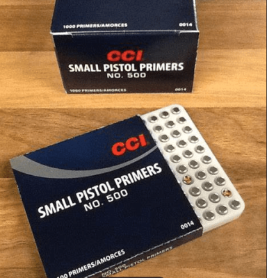 CCI 500 Small Pistol Primers