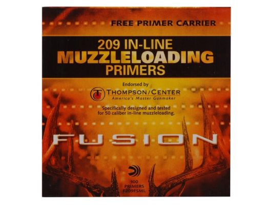 Federal Fusion #209 In Line Muzzleloading Primers 2000Cts