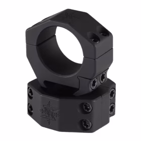 Seekins Precision Scope Ring, .92″ Medium High, 30mm, 4 Cap Screw, Black Finish